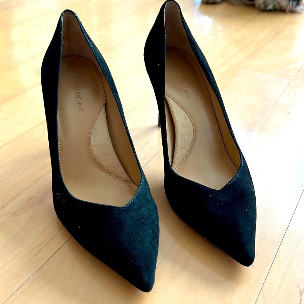 Black Heels by Banana Republic